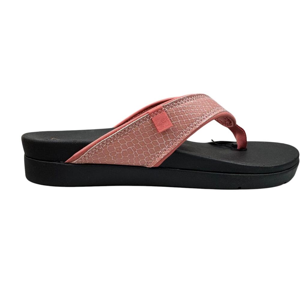 Waco Shoe Company Spenco Women's Shoreline Snake FlipFlop, Terra Cotta, 6.5 Wide - Picture 6 of 9